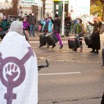 Feministischer Kampftag in Halle am 8. März 2021